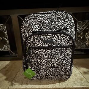 NWT! Authentic Vera Bradley CamoCat Campus Backpack